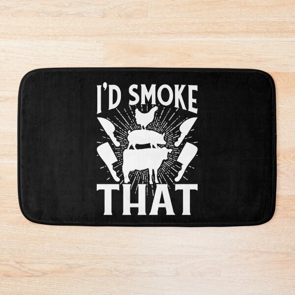 Item preview, I’d Smoke That Cow Barbecue BBQ  designed and sold by bestshirtdesign.