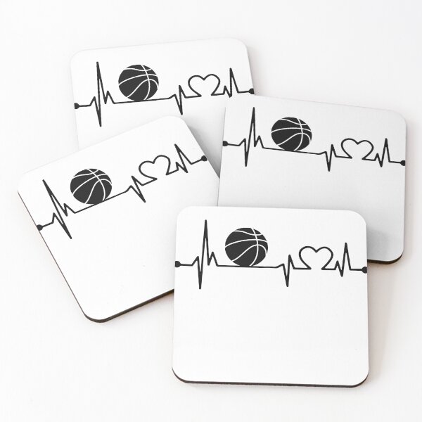Item preview, BASKETBALL HEARTBEAT designed and sold by bestteez.