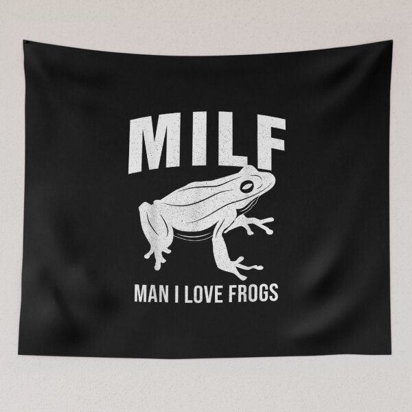 Item preview, Funny Frog Man I Love Frogs Milf designed and sold by Joey Larkin.