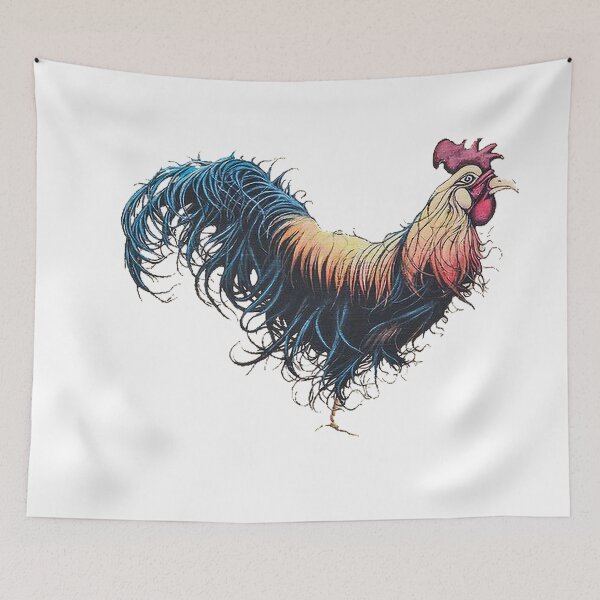 Item preview, Rooster street art graffiti designed and sold by Graffyshop.