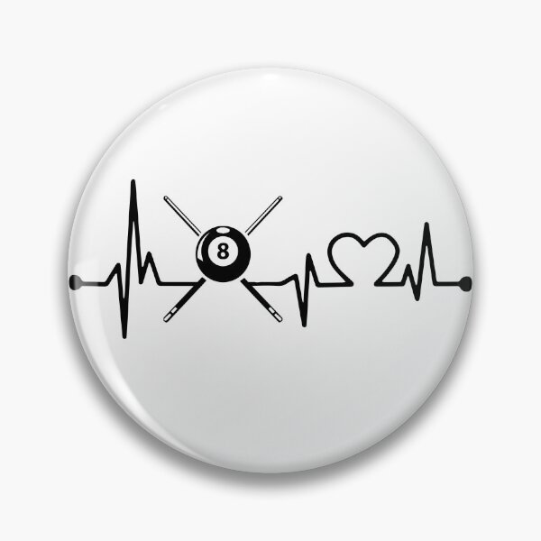 Item preview, BILLIARD HEARTBEAT designed and sold by bestteez.