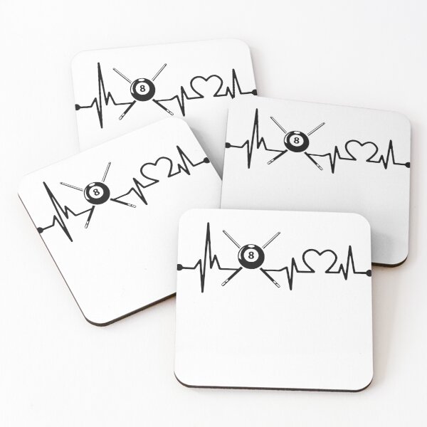 Item preview, BILLIARD HEARTBEAT designed and sold by bestteez.