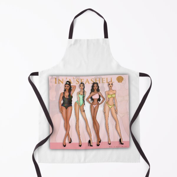 Item preview, Inaseashell fashion drawing designed and sold by Nicole  Scarpa.
