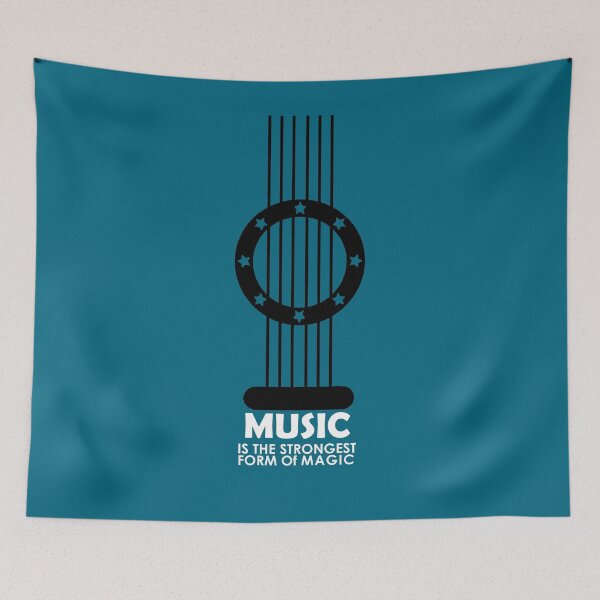 Item preview, La musica es la forma mas fuerte de la magia designed and sold by Monololy.