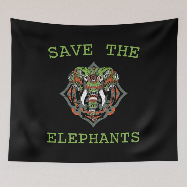 Item preview, Save the Elephants - Planet Love Earth Save the Elephants Design & Gifts designed and sold by shirti.