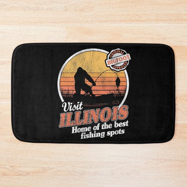 Item preview, Funny Bigfoot Sasquatch Fishing Gift Vintage Visit Ohio designed and sold by Stronzi.