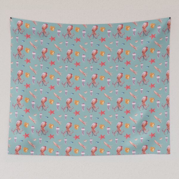Item preview, Sea life Pattern III designed and sold by editanagy.