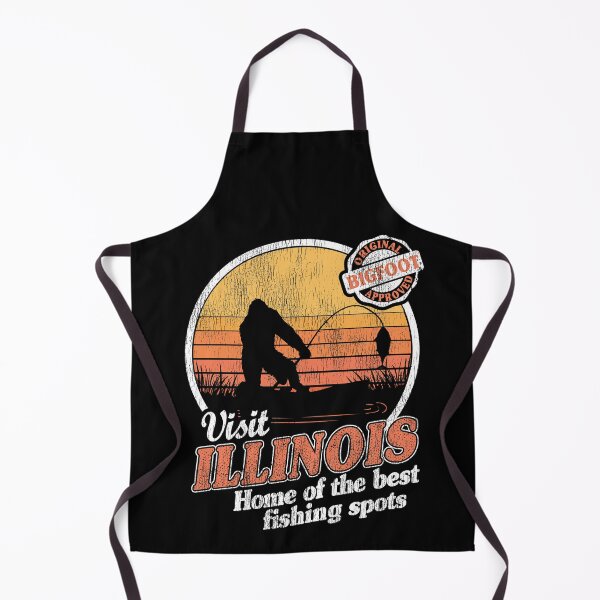 Item preview, Funny Bigfoot Sasquatch Fishing Gift Vintage Visit Ohio designed and sold by Stronzi.