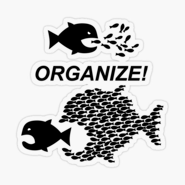 Item preview, Organize! Citizens Unite! Activists Unite! Laborers Unite! .  designed and sold by 321Outright.