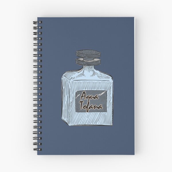 Item preview, Aqua Tofana Simle Handrawn Vintage Version -Bailey Sarian Suspish Crime Story designed and sold by EvaWolf.