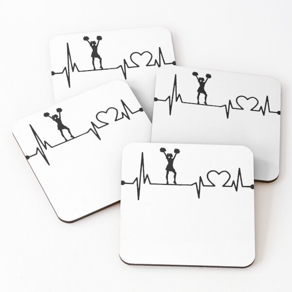 Item preview, CHEERLEADING HEARTBEAT designed and sold by bestteez.