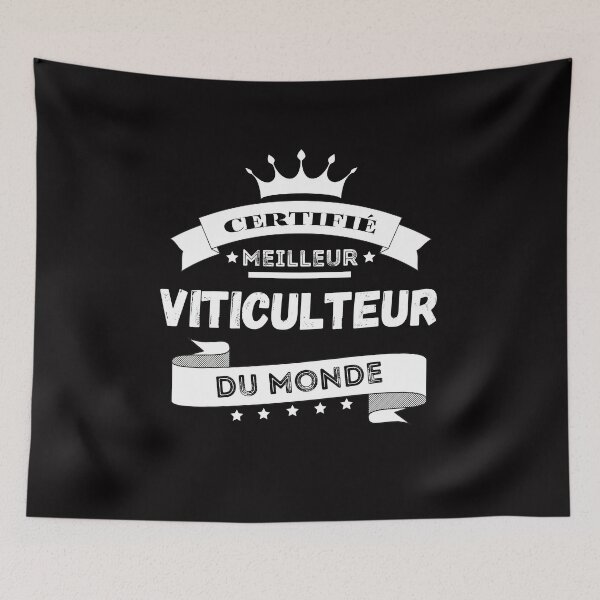 Item preview, Certified best winegrower in the world - Humor designed and sold by Ydurand.