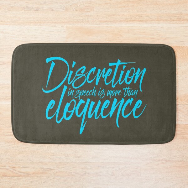 Item preview, Discretion in speech is more than eloquence v.4 designed and sold by x1brett.