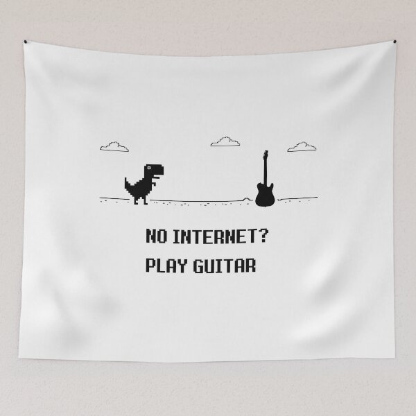Item preview, No Internet? Play Guitar Light Theme designed and sold by nightsworthy.