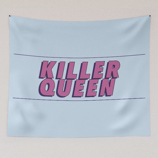 Item preview, killer queen (with light-blue background) designed and sold by giuliacreation.