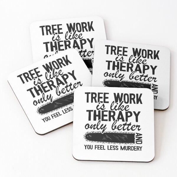Item preview, Tree Work Therapy Funny Arborist Gift Lumberjack  designed and sold by Stronzi.
