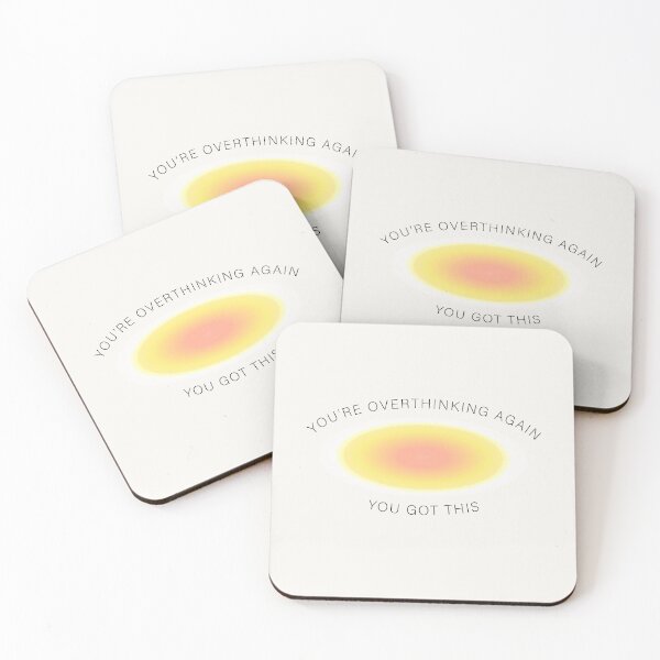 Item preview, You're Overthinking Again. You Got This. designed and sold by danielalorenzo.