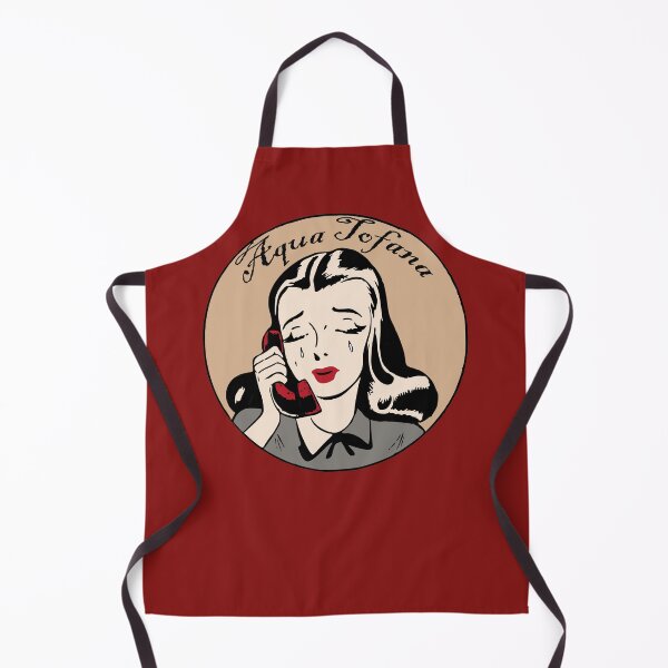 Item preview, Aqua Tofana Vintage Crying lady on the Phone -Bailey Sarian Suspish Crime Story designed and sold by EvaWolf.