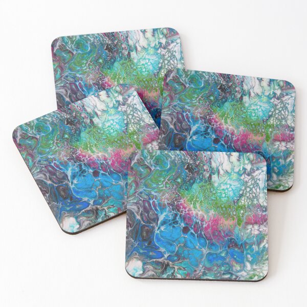 Item preview,  Fluid art, acrylic pour designed and sold by Dreamscape Eclectic .