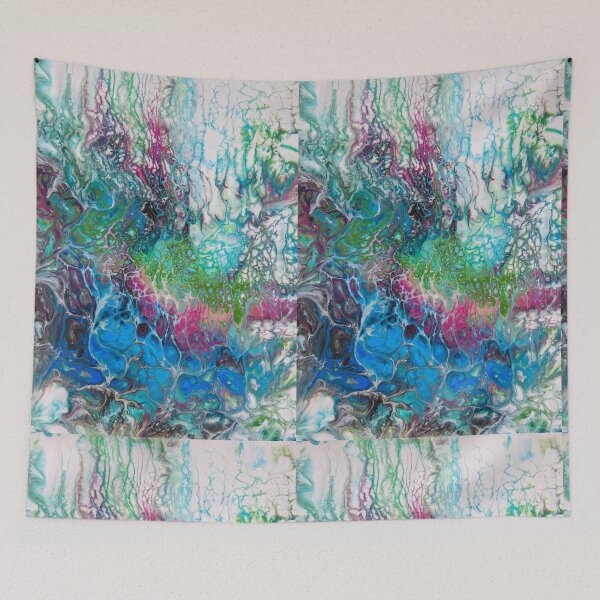 Item preview,  Fluid art, acrylic pour designed and sold by Dreamscape Eclectic .