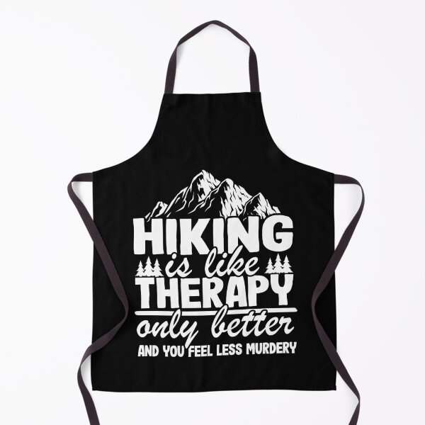 Item preview, Hiking Is Like Therapy Funny Hiker Outdoor Gift Camping designed and sold by Stronzi.