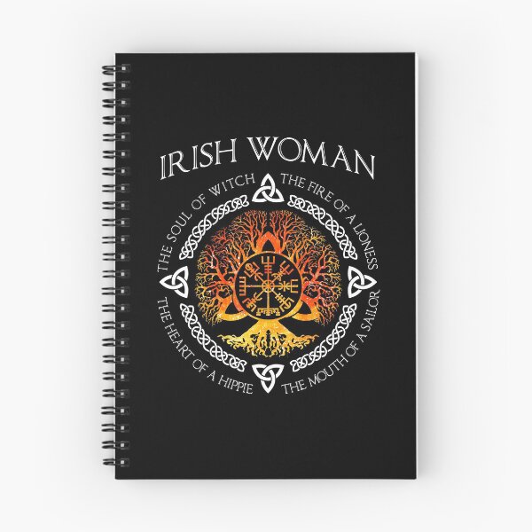 Item preview, Best Norse Viking Yggdrasil Awe Tree Of Life Irish Woman Shieldmaiden Vegvisir designed and sold by tuanitus.