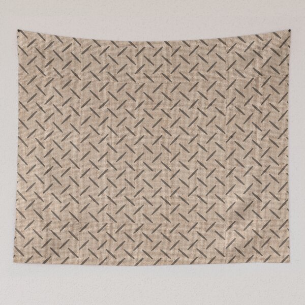 Item preview, burlap plate check designed and sold by drifti.