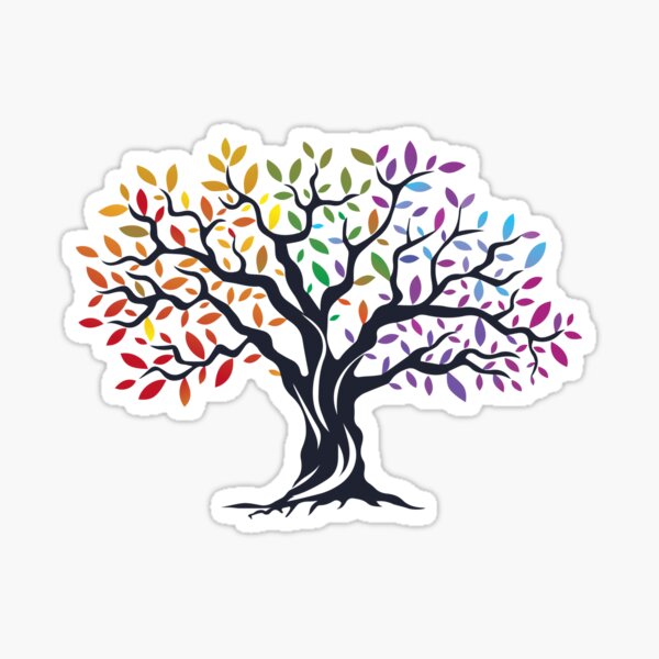 Item preview, Outline Tree Of Life designed and sold by S Cube Design.