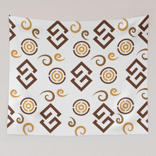 Item preview, Multi-Pattern Shapes Fabrics Aesthetics [#120] designed and sold by AfriStyleUK.