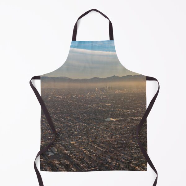 Aperçu de l'œuvre Impressionnant Los Angeles, Californie - Étalement urbain et smog créée et vendue par Georgia Mizuleva.