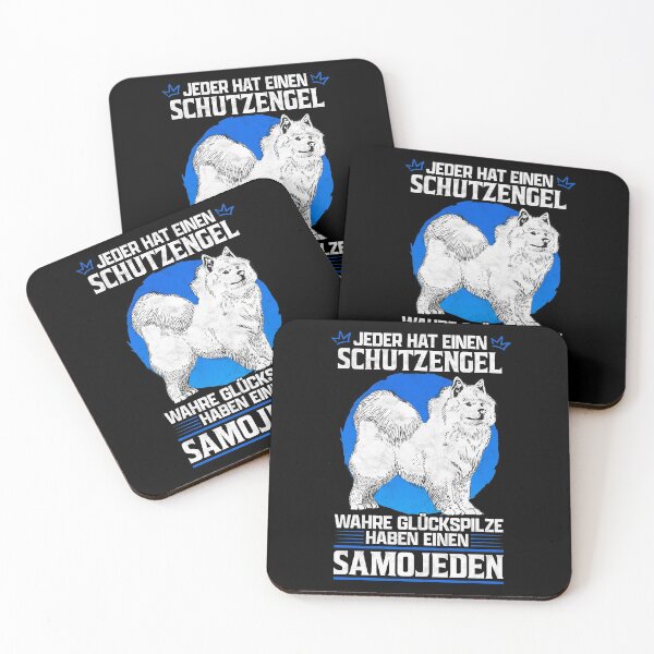 Item preview, Samoyed my guardian angel sled dog owner saying designed and sold by madgrfx.