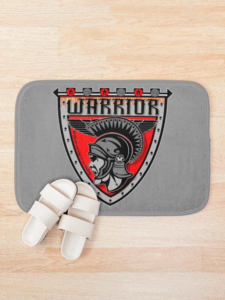 Thumbnail 1 of 6, Bath Mat, Warrior designed and sold by RamirezCZ.