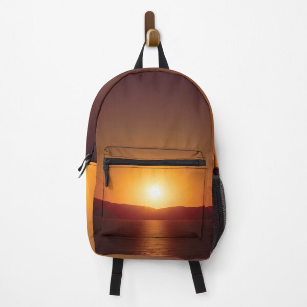 Item preview, Golden Sunset by the Sea and Mountains in Naxos, Cyclades, Greece designed and sold by JarbasVisuals.