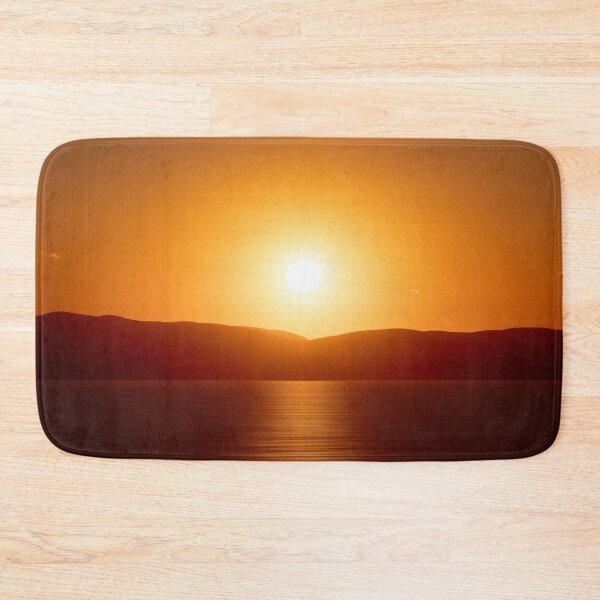 Item preview, Golden Sunset by the Sea and Mountains in Naxos, Cyclades, Greece designed and sold by JarbasVisuals.