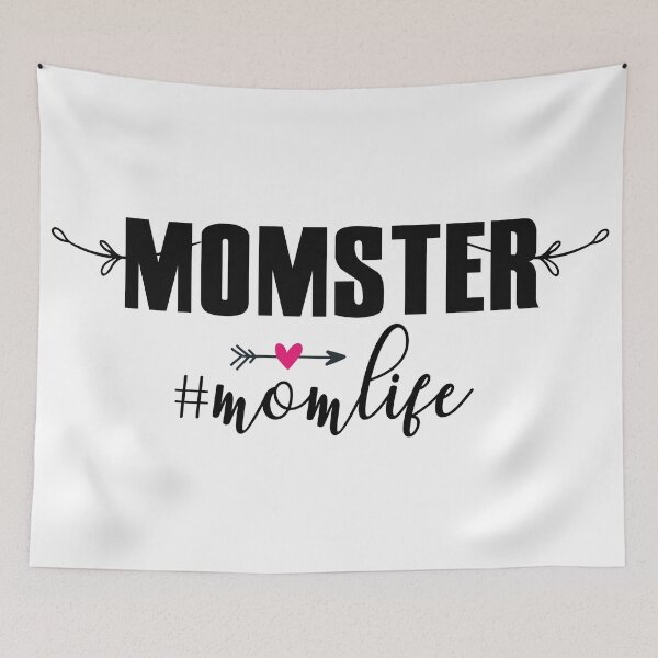 Artikelvorschau, Momster Momlife - Mutter Monster - Muttertagsgeschenke 2021 entworfen und verkauft von MinimalSketches.