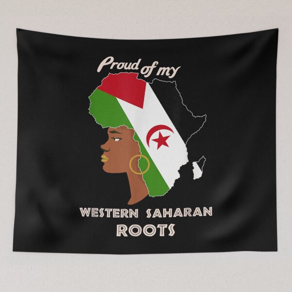 Item preview, Proud Western Saharan Roots Black History Month Women designed and sold by SteveMillspaer.