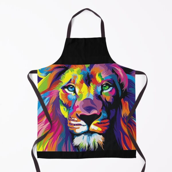 Item preview, ''Lion in black'' - graffiti street art designed and sold by Graffyshop.