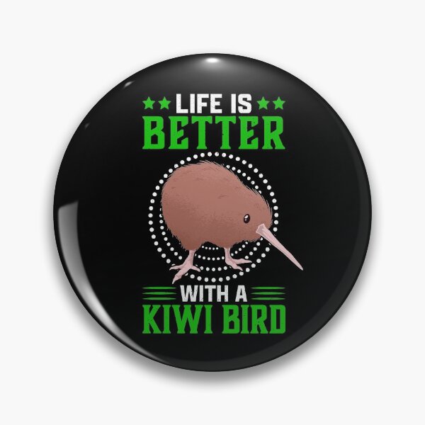 Item preview, Life is better with kiwi bird snipe bouquet gift designed and sold by madgrfx.