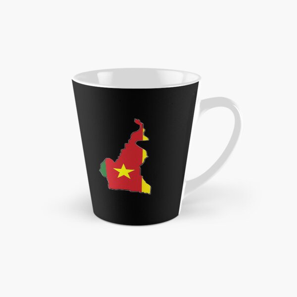 Item preview, Cameroon map FLAG designed and sold by drifti.