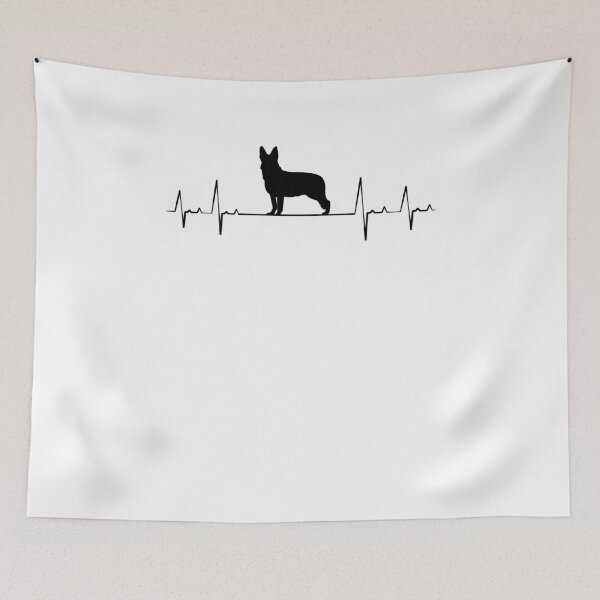 Item preview, Harzer fox heartbeat german shepherd dog gift designed and sold by madgrfx.