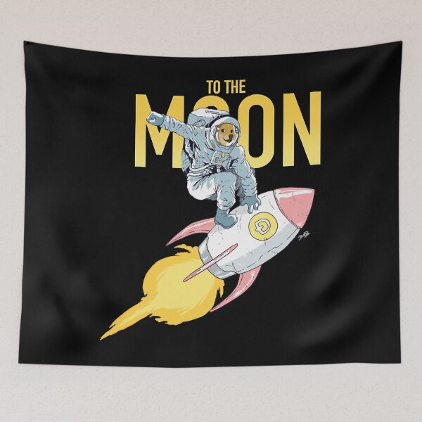 Item preview, Doge to the Moon! (Red)  designed and sold by Coveney18.
