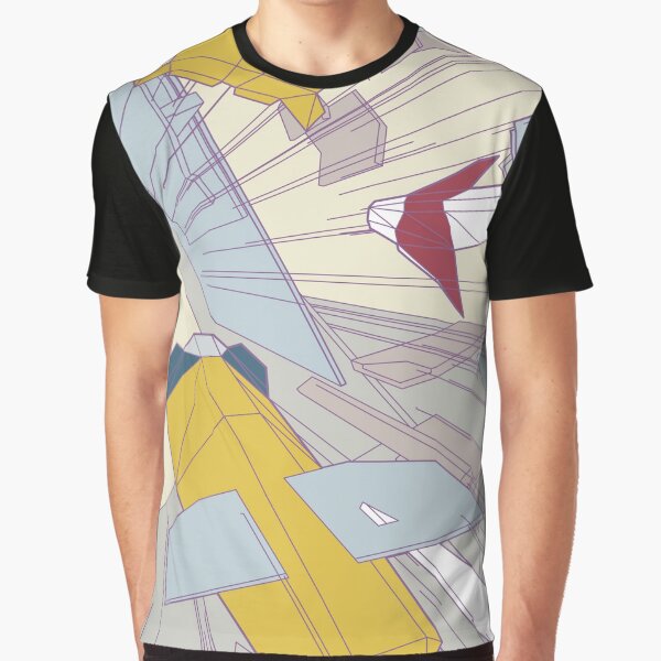 Wipeout 3 Concept Art Graphic T-Shirt