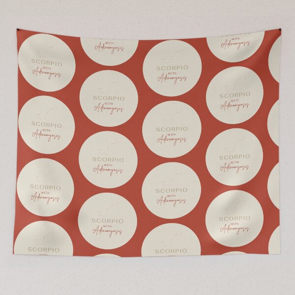 Item preview, SCORPIO WITH ADENOMYOSIS - Chronic Illness Awareness designed and sold by endoemmm.