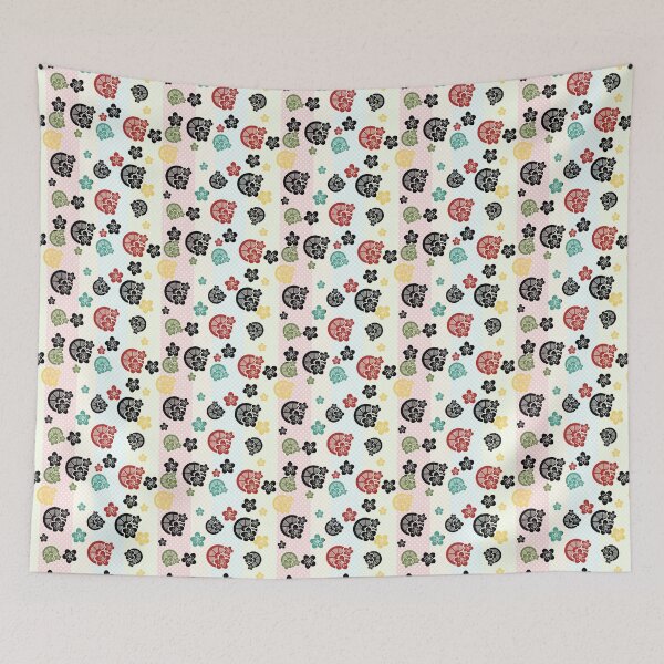 Item preview, Pickle n' Elderflower Retro Screen tone Stripe Pattern designed and sold by PEcomics.