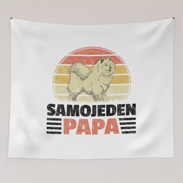 Item preview, Samoyed daddy sled dog owner gift designed and sold by madgrfx.