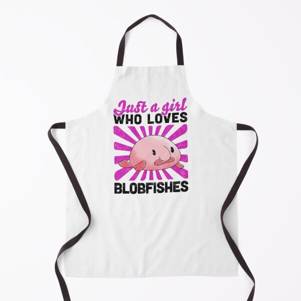 Item preview, Girl who loves blobfish ugly fish humor saying designed and sold by madgrfx.