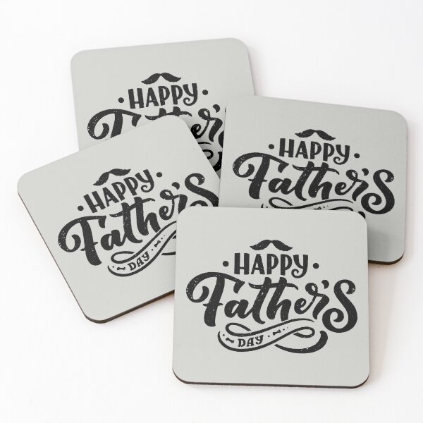 Item preview, Happy Fathers Day - Happy Fathers Day Funny Moustache - Happy Fathers Day 2021 designed and sold by MinimalSketches.