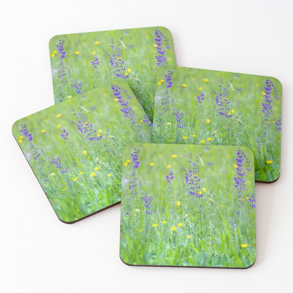 Item preview, Serene Summer Meadow with Wild Flowers and Grasses designed and sold by CyaniRose.