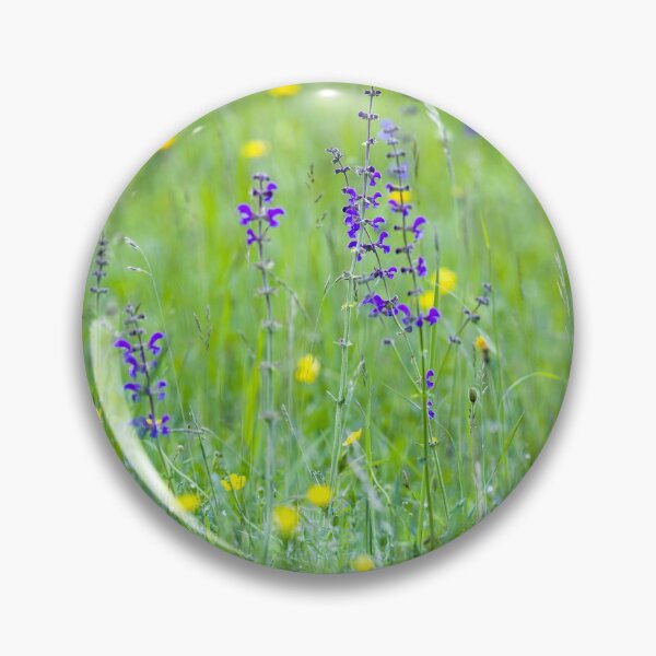 Item preview, Serene Summer Meadow with Wild Flowers and Grasses designed and sold by CyaniRose.