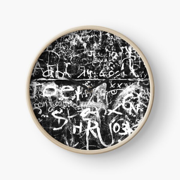 urban art graffiti t-shirt Clock